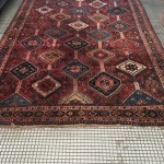 Rug Cleaning Cheshire. Persian Rug with dye bleed